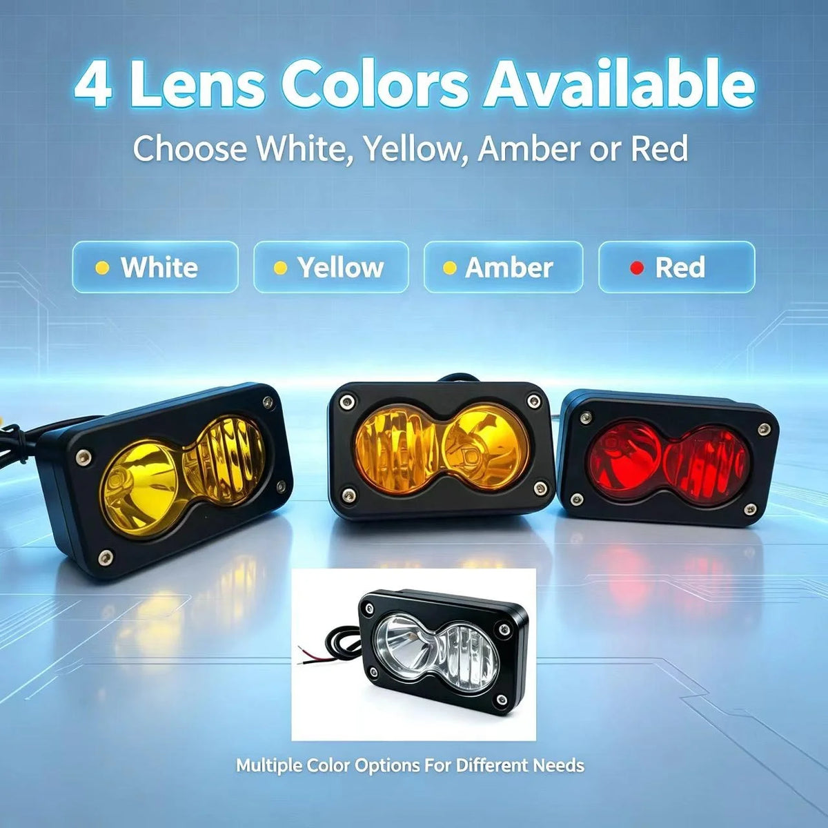 Baja Light Kit with Battery Pack and Horn Kit