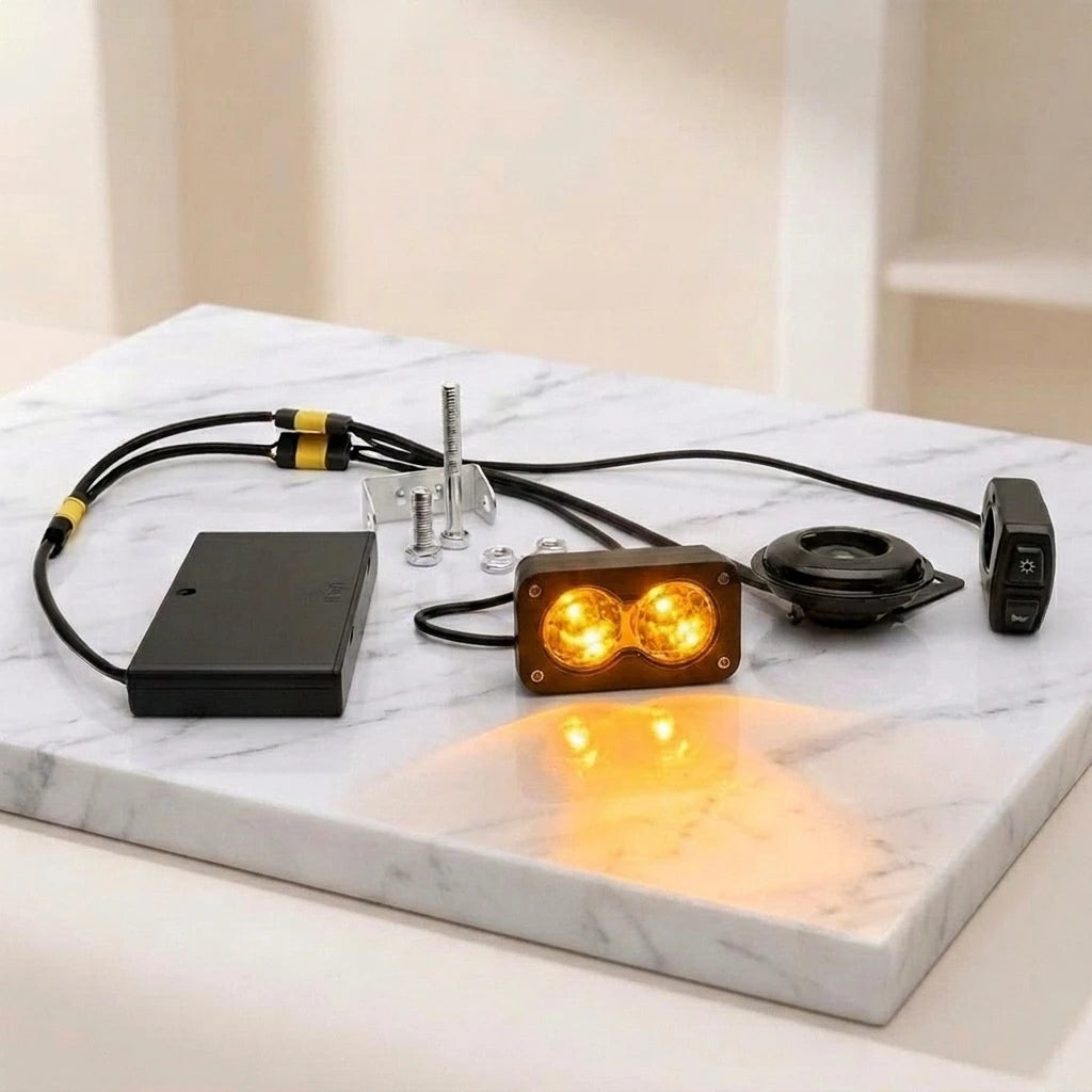Baja Light Kit with Battery Pack and Horn Kit