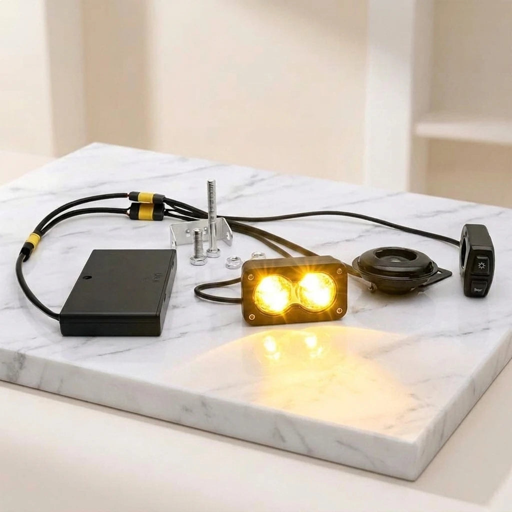 Baja Light Kit with Battery Pack and Horn Kit